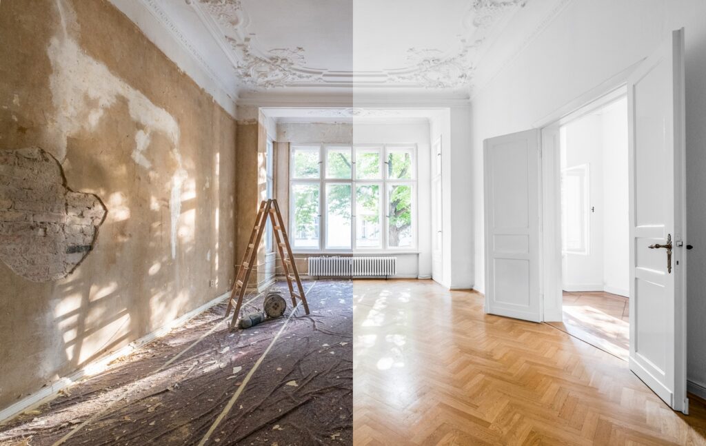 wood floor installation